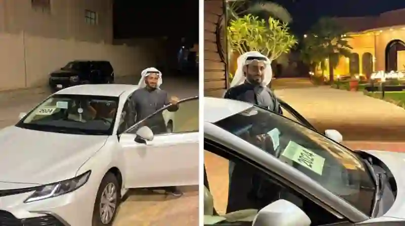 فيديو سيارات وهدايا بالملايين لمنقذ طفل الخرج 