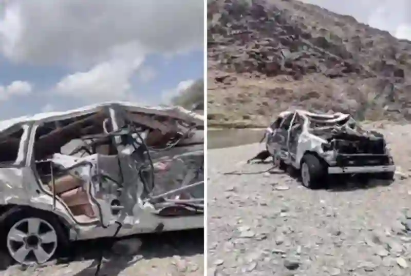 فيديو العثور على سيارة مواطن تعمد اجتياز سيل بسيارته وعثروا عليها فاضية مكسرة ومن فيها مالهم أثر 
