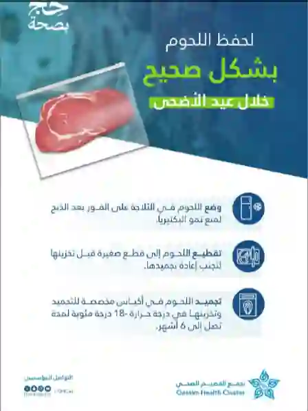 لحفظ لحوم الاضحية بشكل صحيح .. إليكم 3 نصائح من الخبراء 