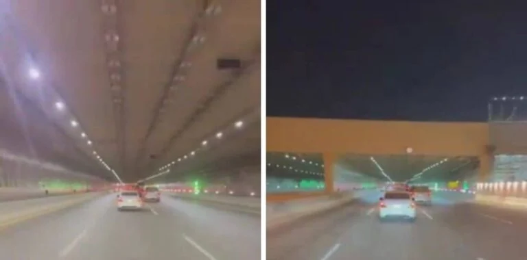 فيديو تجربة نفق الدرعية الواصل بين الدائري الشمالي والدائري الغربي في الرياض وكم أقصى سرعة مسموح فيه؟ 