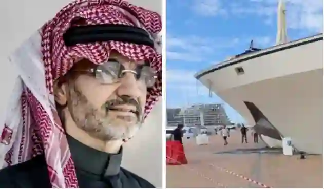 فيديو لحظة تحطم يخت الوليد بن طلال بعد حادث صدام كبير في تونس والكشف عن من كان على متن اليخت