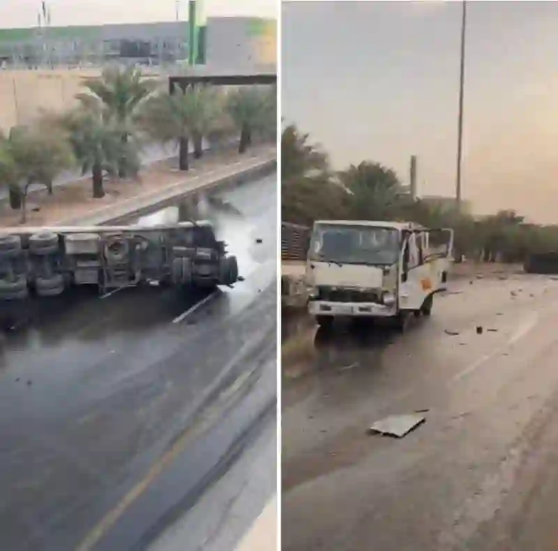 عاجل: تحقيقات المرور تكشف سبب حادث الرياض المروع وانقلاب وايت على عدد من السيارات وهذا الخطأ الشائع بين السائقين كان السبب 