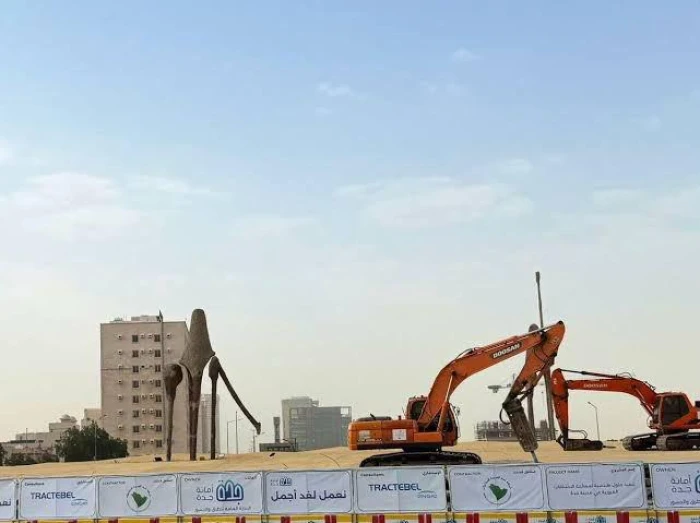 صور حصرية بعد أزالة أهم ميادين جدة وكيف أصبح شكل المنطقة بعد أزالة معلم كان يراه كل من يزور جدة 