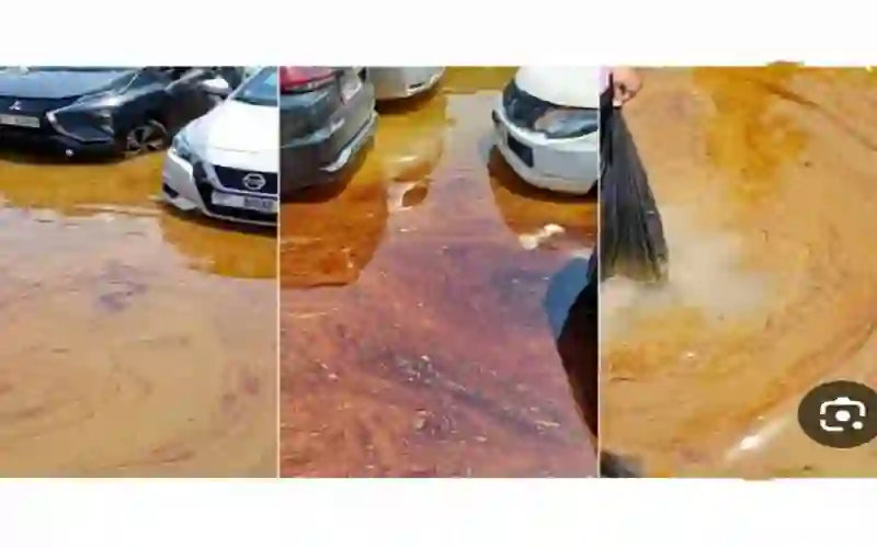 هذا ما فعلته عاصفة الإمارات بأساسات برج خليفة 