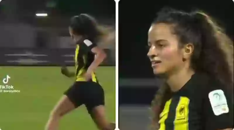 بالفيديو المحترفة اللبنانية ليلى اسكندر تتلاعب بدفاع القادسية وتسجل هدف أسطوري 