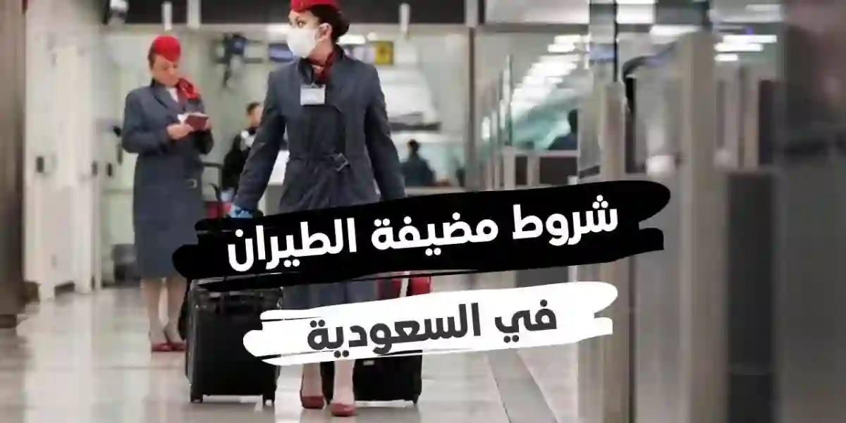 شروط مضيفة الطيران في السعودية وكم الراتب حسب عدد سنوات الخبرة