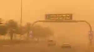 استمرار موجة غبار على الرياض ومكة حتى هذا التاريخ 