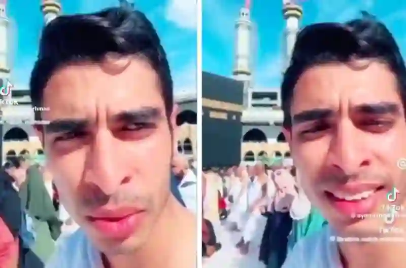 فيديو مقيم مصري يغني لأم كلثوم من أمام الكعبة