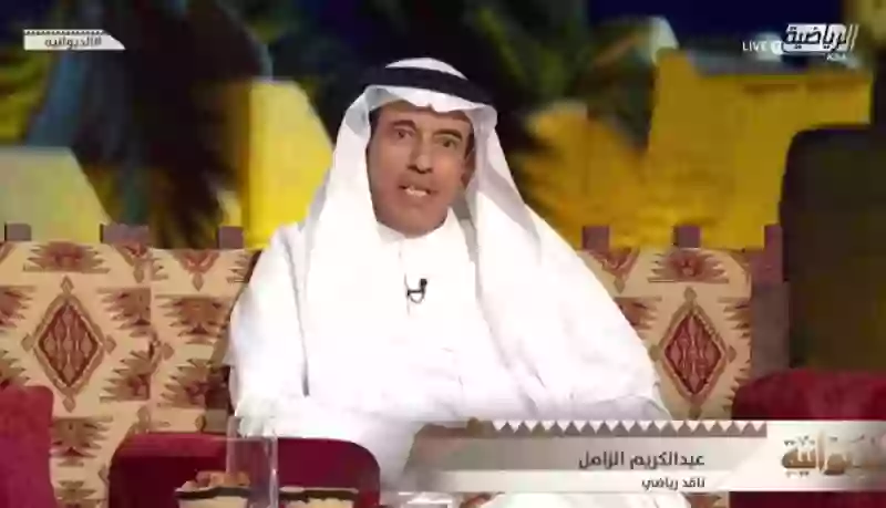 الزامل يهاجم لجنة الانضباط بقوة بسبب الغنام 